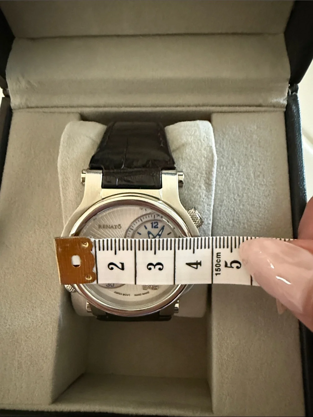 Renato Swiss Chronograph Diamond Watch Limited Edition Mother-of-Pearl Dials